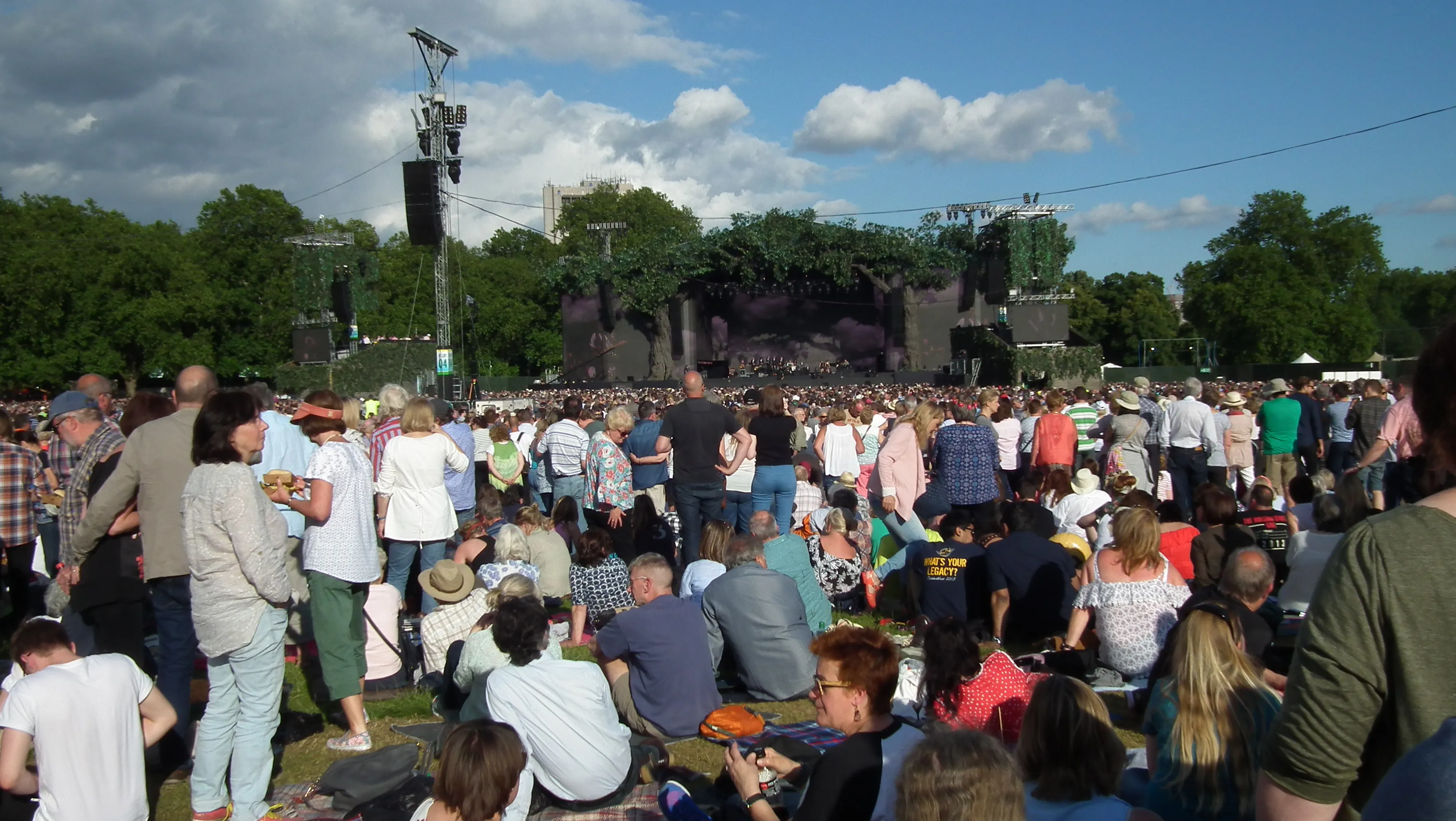 Carol King Concert Hyde Park 03 July 11