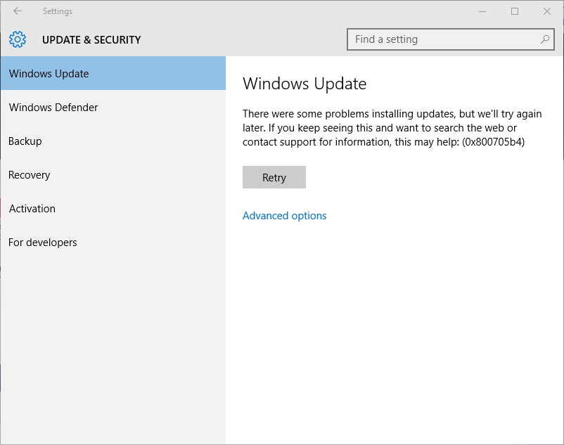 Windows 10 won't update, There were some problems installing