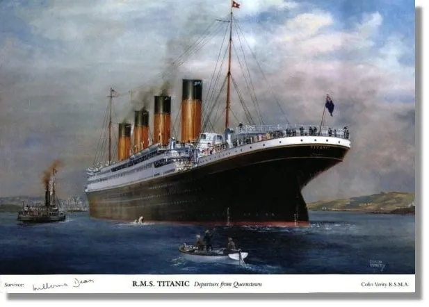 Titanic queenstown