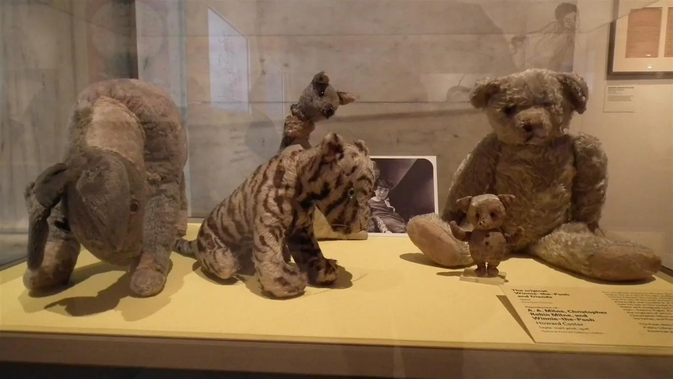 New York Library - the original Winnie the Pooh and friends